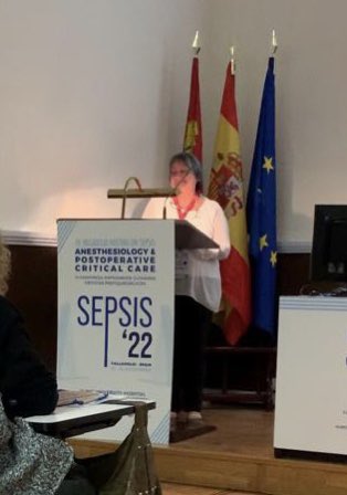 anest_vhebron's tweet photo. present at #sepsis22, #EnfermeriaCuidadosCriticos, Valladolid. Nursing Hospital General HVH. Proud  of teamwork! 👏@anest_vhebron , @vallhebron @rociotaberne, @mabarbaf, @misrodriVH https://t.co/jPT2VJJrmT