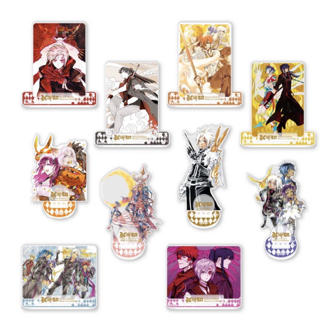事後通販　オススメ商品

トレーディングアクリルスタンドⅡ
新旧混ざった絵柄で、連載を振り返ってみると言うのも楽しいですね。
アクリルの透明感、飾った時に可愛いサイズ。大人気な商品です。

あなたはコンプリート出来ましたか？