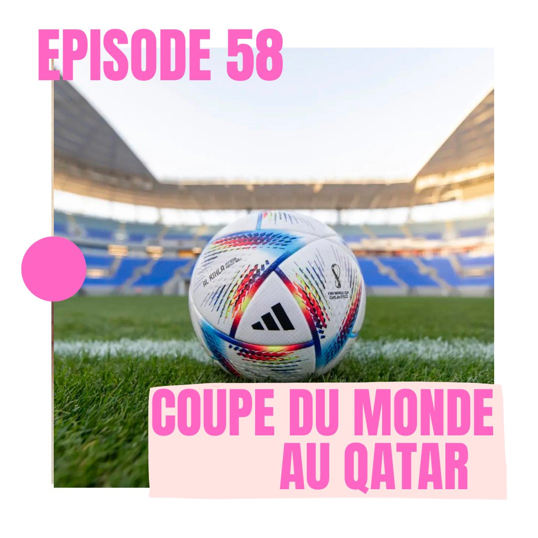 Dans 9 jours, c'est la Coupe du Monde au Qatar... ⚽️Notre équipe de choc s'est penchée sur la question. On parle droits humains, conditions climatiques et décarbonation du ballon rond. Mettez votre plus beau maillot et rejoignez-nous sur le terrain !
➡️urlz.fr/fSyk