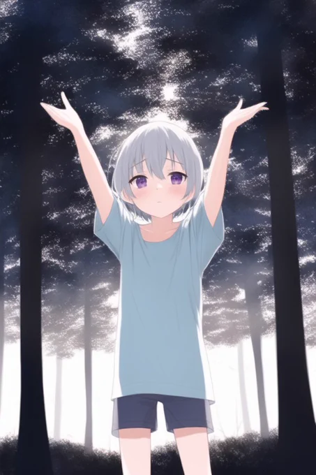 大学に遊びに行って先生に作ってもらった画像(AI召喚士) 
