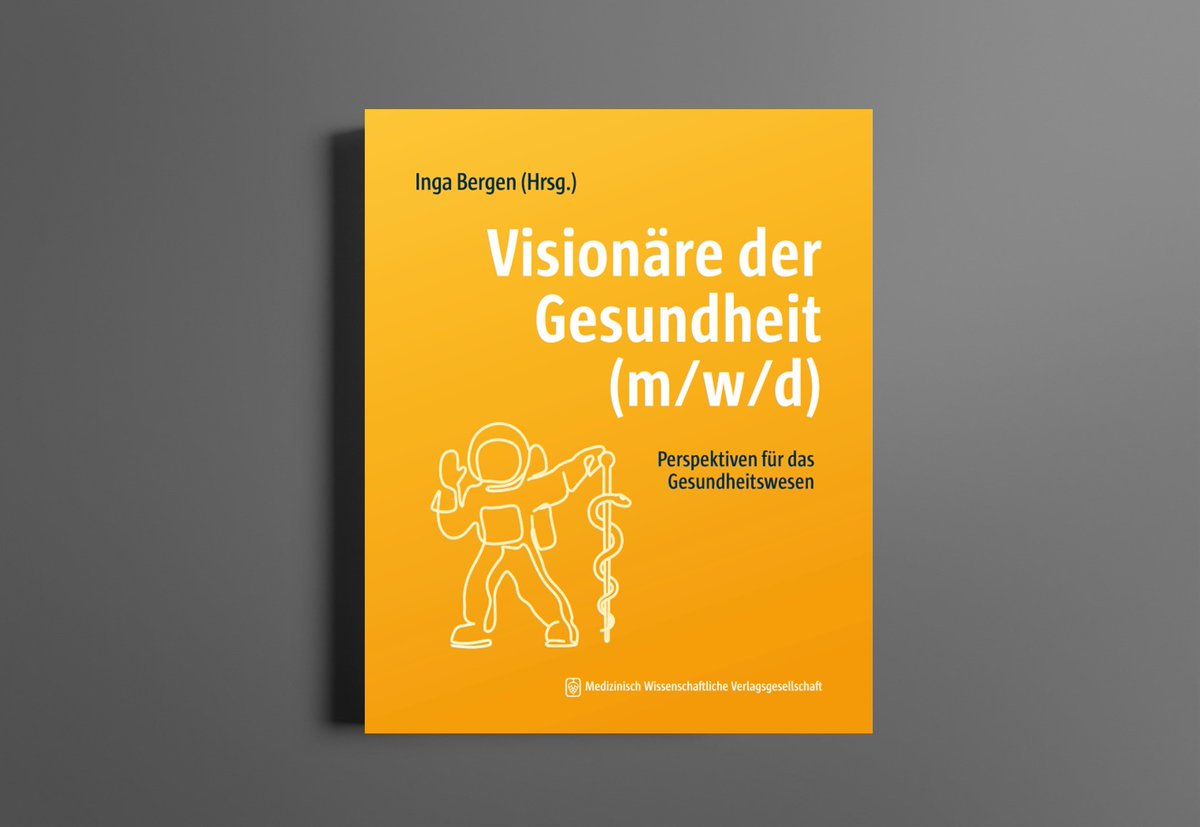 Thank you, @inga_bergen, for the opportunity to contribute the chapter on 'disease prediction and health & wellbeing by design' to your new book 'Visionaries of Health' [book in German language] #digitalhealth #healthtech #wellbeing