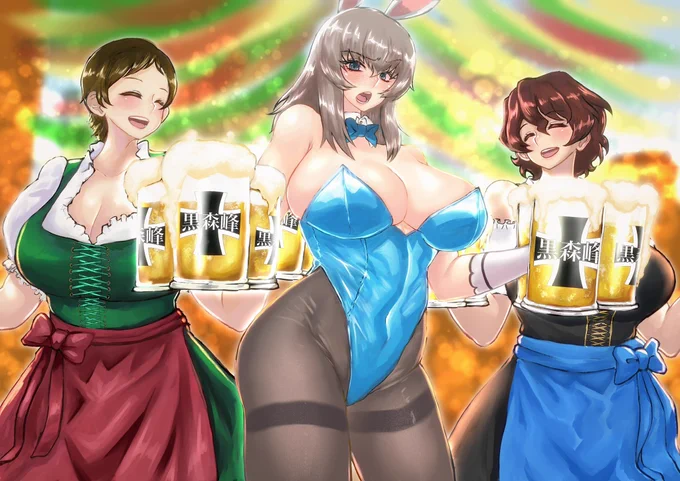 #公式設定ではないということは重々承知しているがなぜか自分の妄想の中でデフォルトになってしまっている二次創作設定黒森峰女学園の生徒は重装甲 