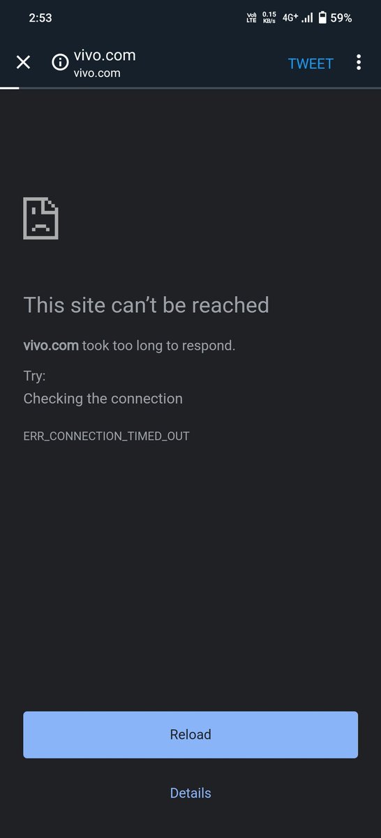 DorbabuG's tweet photo. @Vivo_India Site is not responding https://t.co/4jFVYpbFe5