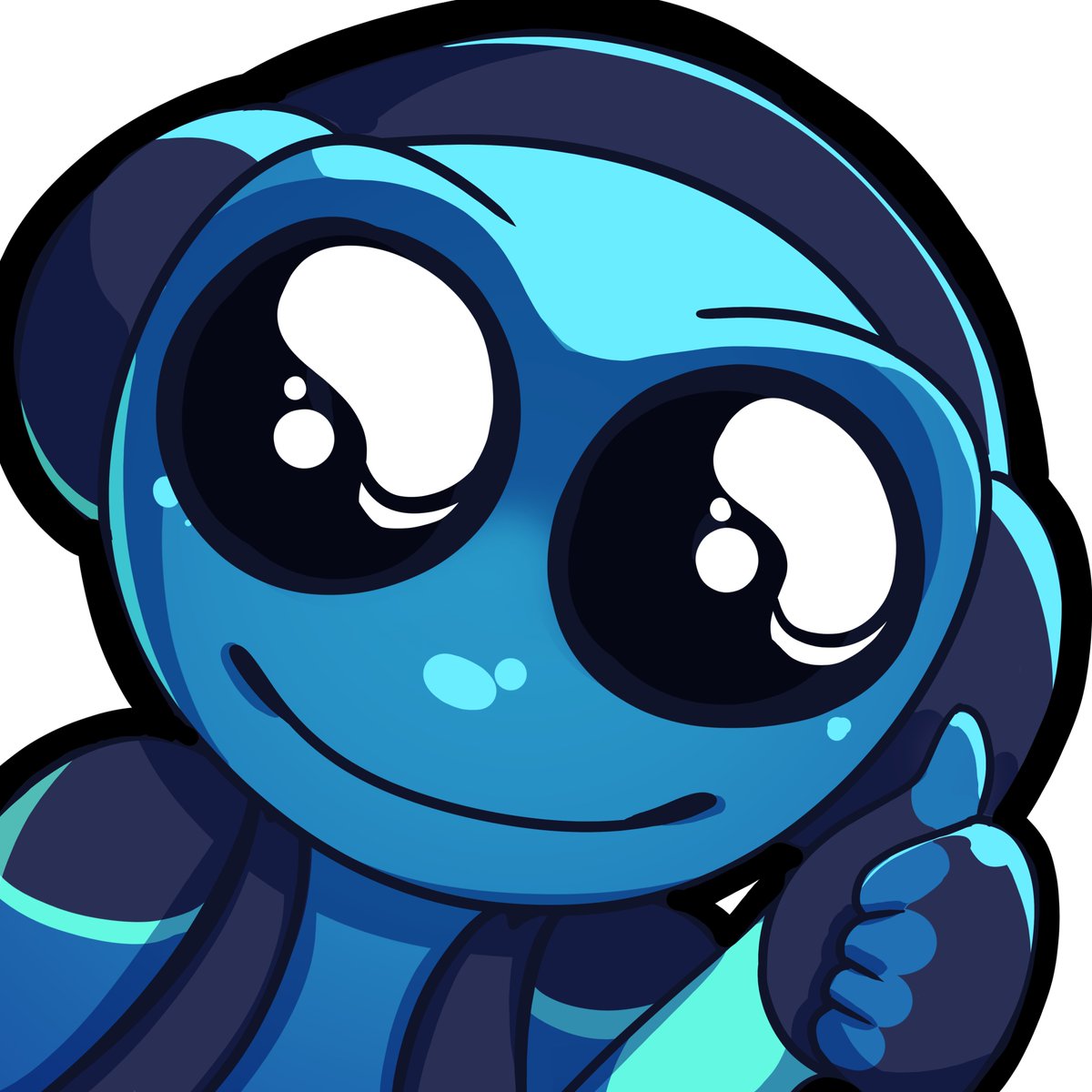 Drew this adorable #Lucio emote for a good friend of mine! <3 #overwatch2 #poisondartfrog #frog