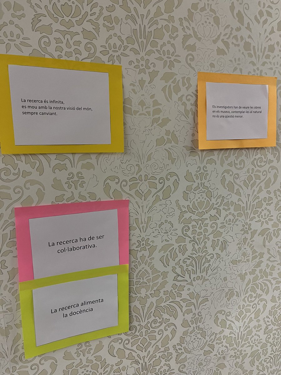 carmeclu's tweet photo. Avui estem en una jornada particular al @museudeldisseny: #museus #art i grups de #recerca i #universitats #xmac xarxa museus d art dd Cat https://t.co/EFLevyUKdZ