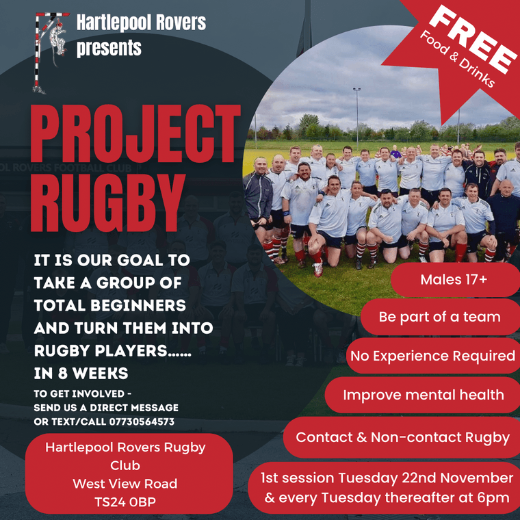 HpoolRovers's tweet photo. Project Rugby - We Want You! #Pitchero
https://t.co/l0rbN4lXzk https://t.co/xPfFznK5SC