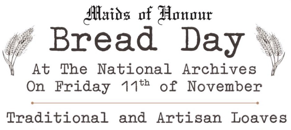 MaidsofHonour's tweet photo. Today!!! 🍞 It’s BREAD DAY at The National Archives 🍞 #beautifulbread #lovelyloaves @MaidsofHonour @UkNatArchives https://t.co/c8TBqhmGHm