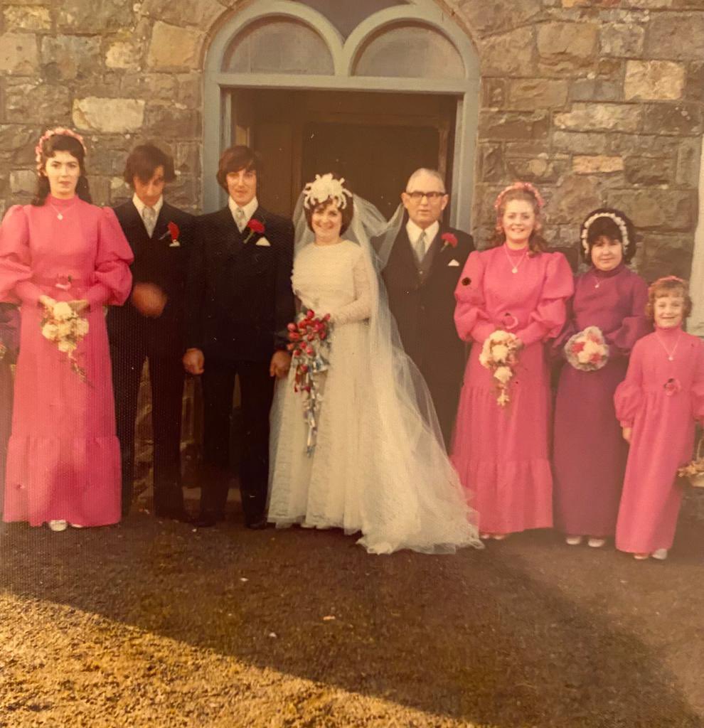 NicolaRaym's tweet photo. Happy 50th wedding anniversary to mum and dad @meurigraym and @hilaryraym. 
Feeling happy and blessed to be sharing this special milestone day with you ❤️🎉🎈🎂 https://t.co/j8CRgzP1Yg