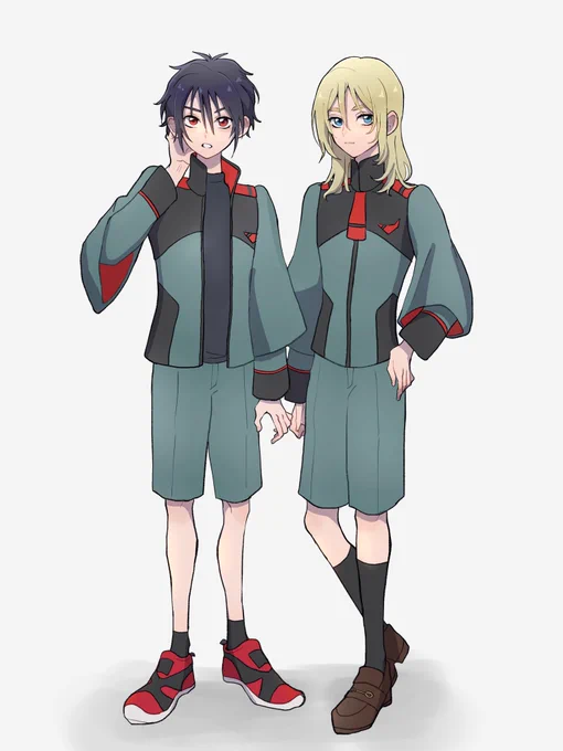 アスティカシア生のシンとレイ 