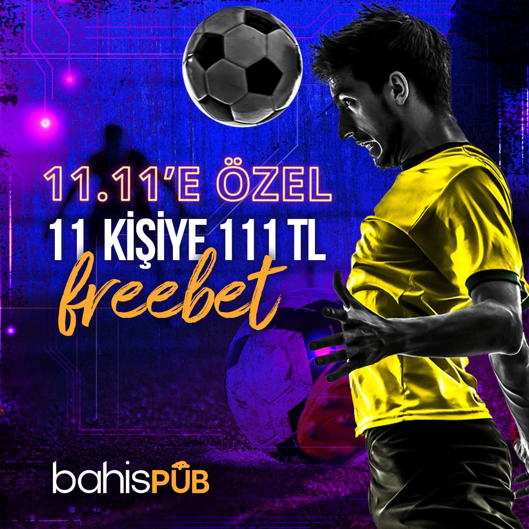 🍻 11.11 PUB TAYFA VİP ETKİNLİK 🇹🇷
📌1️⃣1️⃣ kişiye 1️⃣1️⃣1️⃣ tl.
📌1️⃣Bizi Takip Et.Telegram kanalımıza gir t.me/bahispubtr
📌2️⃣Bu Gönderiyi RT ve Beğen.
📌3️⃣5 Arkadaşını Etiketle.
📌4️⃣BahisPub kullanıcı adını yoruma eklemeyi unutma⚠️