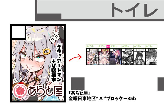 壁配置だやった～～～
背後にトイレがあって便利だね 