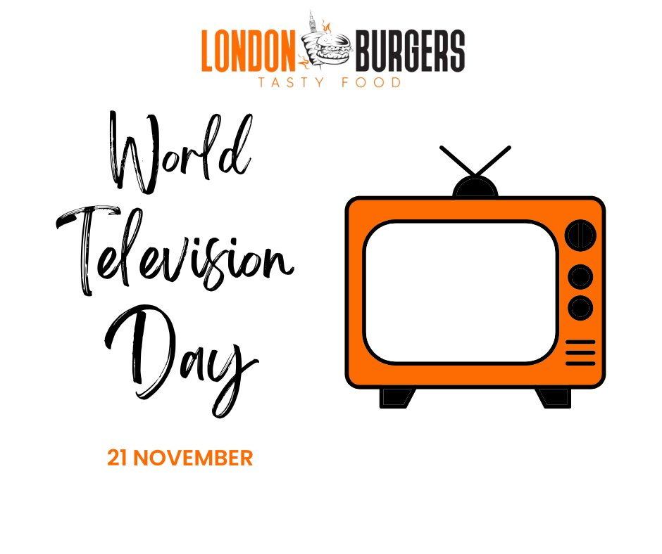 We use the television every day but we never appreciate it enough so today is the day to thank the television.
#worldtelevisionday #television #televisionday #londonburgers