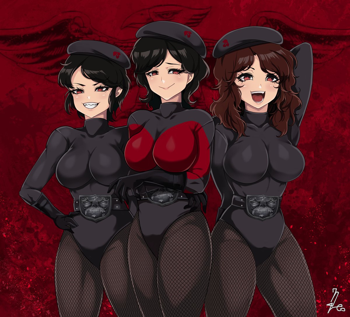 #ショッカーの日
キノコモルグ部隊の女戦闘員の秘密とは!🍄 