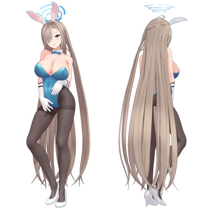 ア○ナ0.9を配布開始しました～🤗
陰毛モーフとひざ補助ボーンを入れてみました😋
しゃがんだ時にひざの曲がりが少し自然になりました
来週はカ○ンを作っていきます～ 