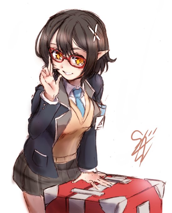 メモロビがなかなかドキッとさせてくれるアヤネ。 #ブルアカ 