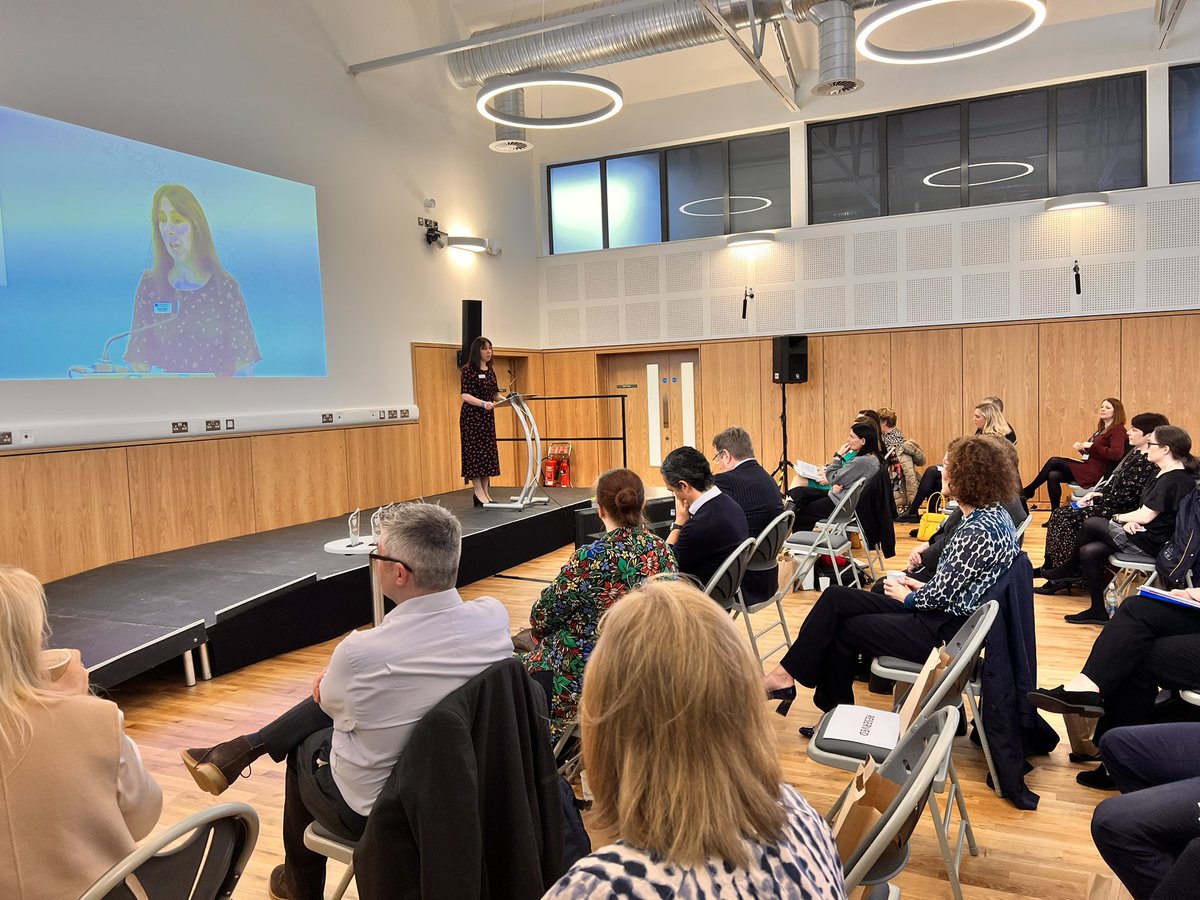 setrust's tweet photo. Chief Executive, Roisin Coulter opens our Quality Celebration Event at the new Quality Improvement and Innovation Centre on the Ards Hospital site 🎉

Today is about our people 💙

#hscqi #qualityimprovement #WQW22 https://t.co/e7hXvZI1Ik