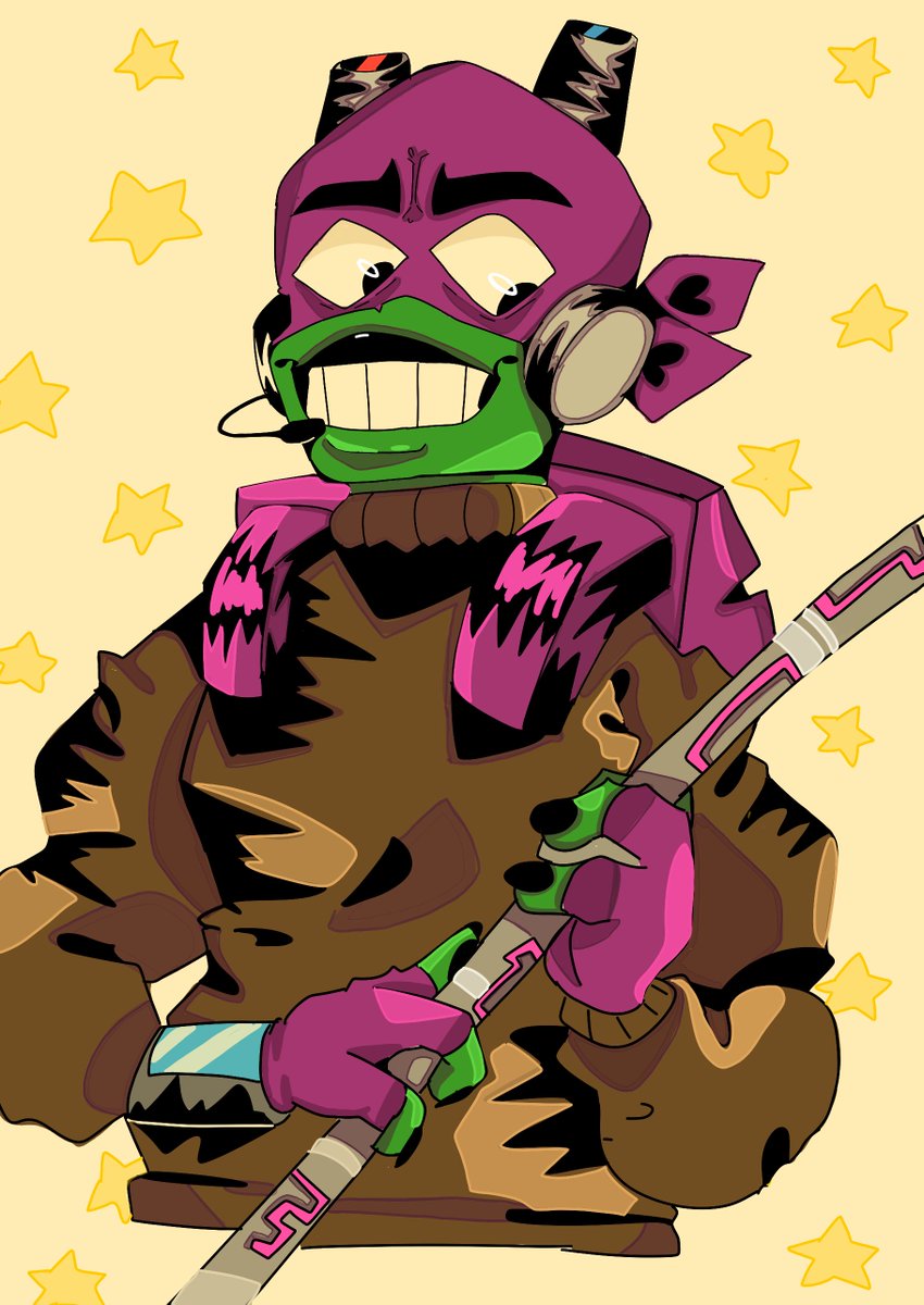 Werehogmiles's tweet photo. Donatellooo with the book in his hand is going to prove to everyone that he’s the man! #saverottmnt #UnpauseROTTMNT #donatellorottmnt #tmnt #donatello https://t.co/oxxf737xX3