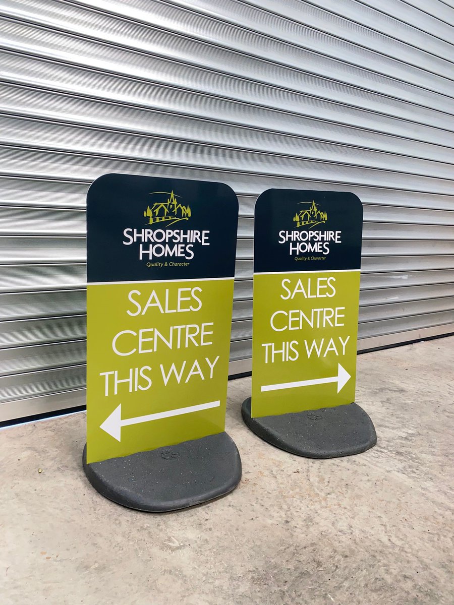 Cyclone_Signs's tweet photo. Here are two ecoflex wobble boards we manufactured for the sales office at @ShropshireHome1 for their new site at #forestedge in #loggerheads!
#cyclonesigns #shropshirehomes #buildingsite #ecoflex #wobbleboard #signage #printing #advertising #shropshirebusiness #shropshire https://t.co/92PWw9RbQp