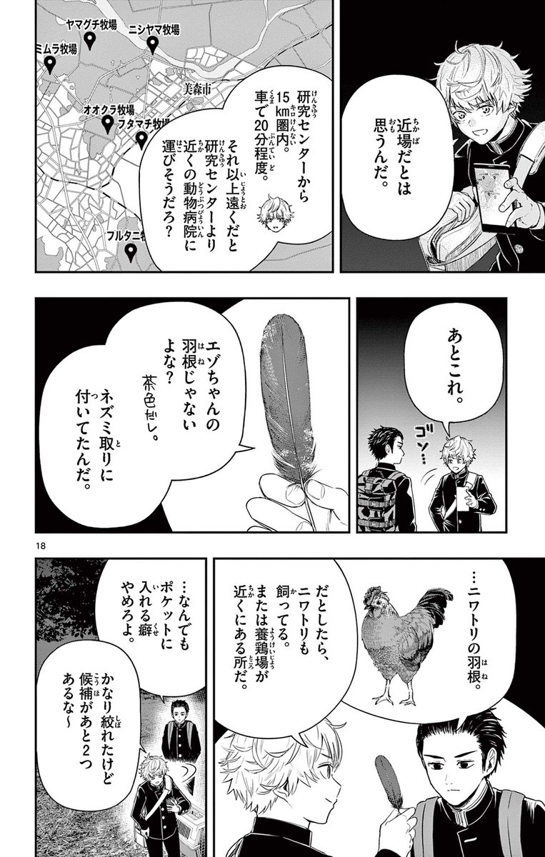 罠にかかった動物のゆくえ
4/7 