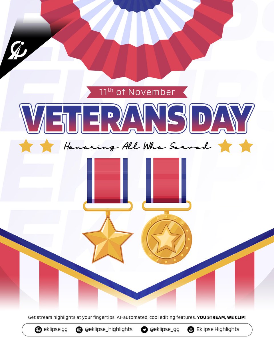 Eklipse_gg's tweet photo. Honoring all who served 🎖️ https://t.co/lwTIEr0N3M