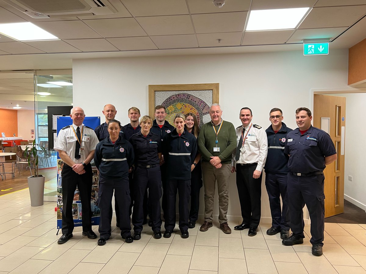 Cheshire Fire Apprentices tweet media