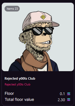 zupladitaz29's tweet photo. I'm in love with my @Rejected_y00ts and i'll give you my reasons why:
✅ active team always vibing with the community
✅strong community and maaaany unique holders
✅awesome art and funny traits
✅organic and healthy community https://t.co/dY6fHfCvrU