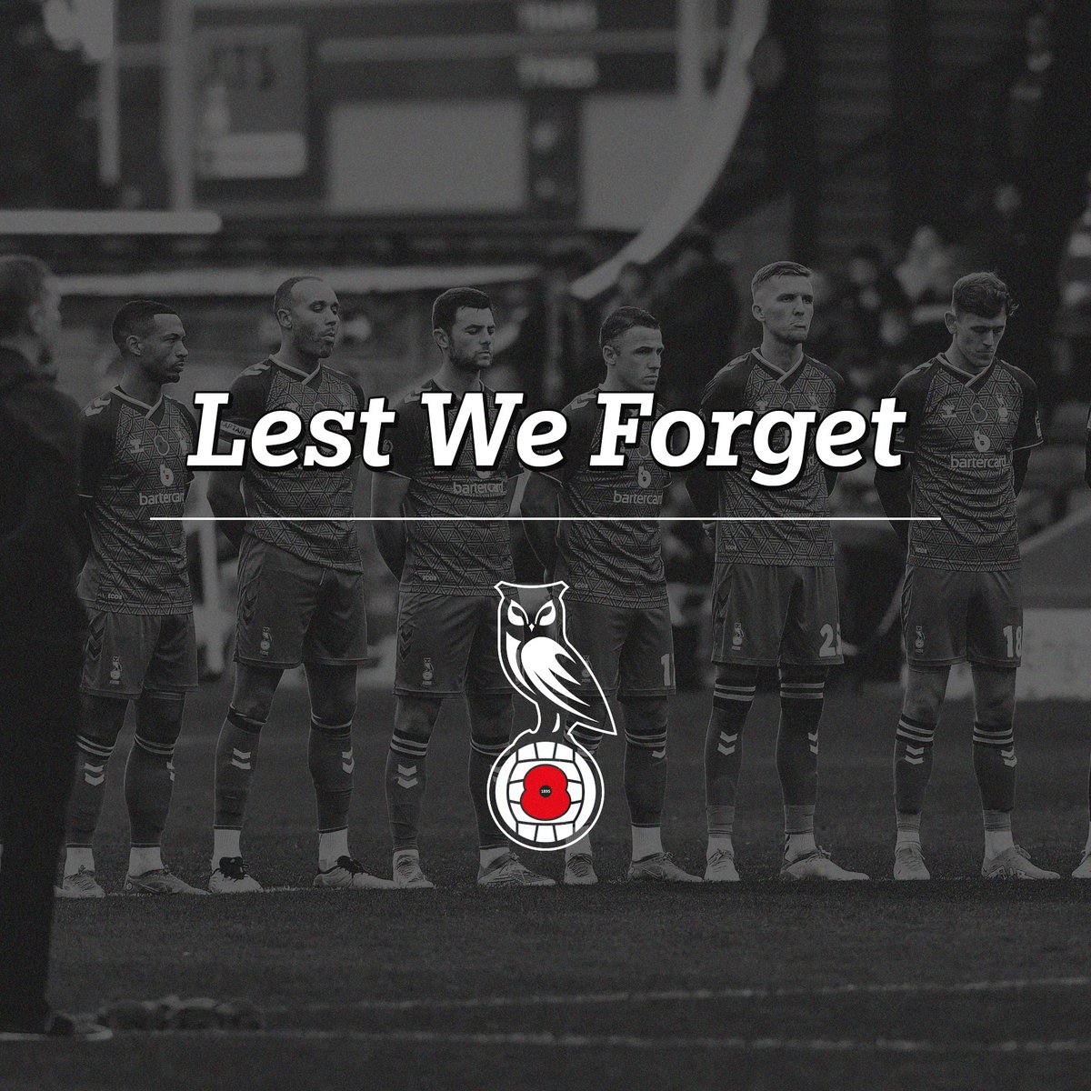 OfficialOAFC's tweet photo. We will remember them.

#LestWeForget | #oafc https://t.co/TV6ubkjDkh