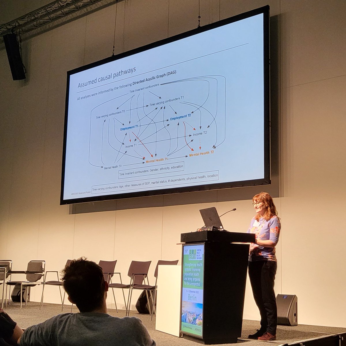 Rachel_Thomson's tweet photo. Great to present our work on how far #income explains the effect of #unemployment on #mentalhealth at #EPH2022 this morning! Thanks to the other excellent speakers and audience for v. insightful &amp; interesting questions. Happy to discuss the work further (paper in press!) 🧠💰👷‍♂️ https://t.co/0yFMdZ4pvn