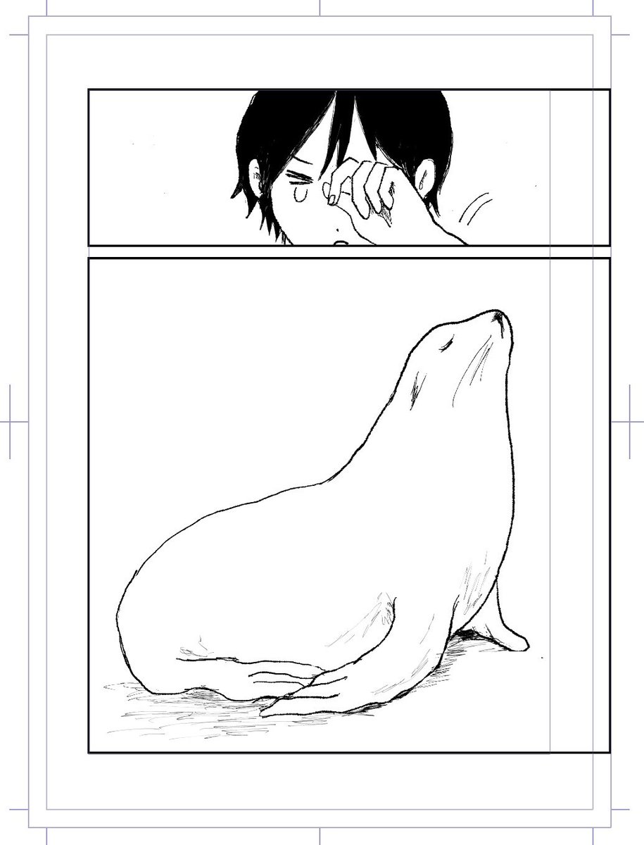 コミティア、今回は「オットセイと暮らし始める人」の漫画を持っていくつもりです。今まだ白さが目立つページが多いですが頑張るのでよろしくお願いします🗿
#COMITIA142 
