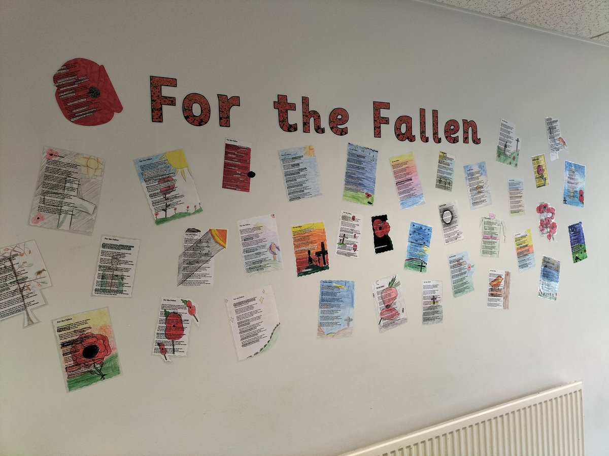Our new display for #RemembranceDay 
<a href="/allsaintsccduk/">All Saints CC</a>