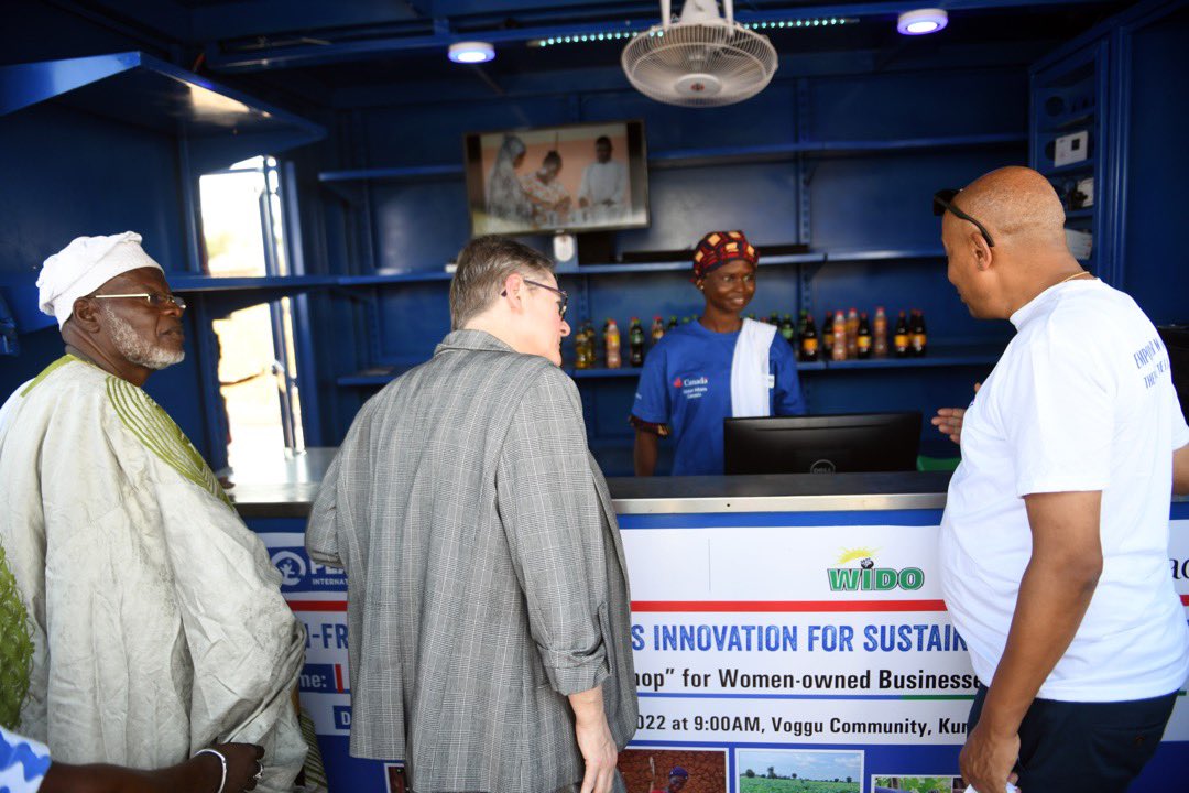 In partnership with <a href="/GAC_Corporate/">Global Affairs Canada</a> the WISE project has launched the Women friendly Solar Hub  in Voggu. The pre fabricated hub which is solar powered will provide uninterrupted power supply to boost business for women agripreneurs. 
#enterpreneur #Partnership #sustainability
