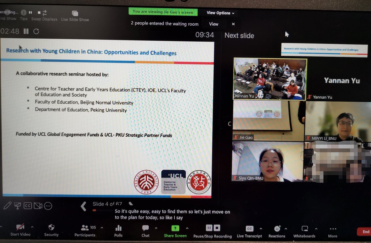 UCL Centre for Teacher and Early Years Education tweet media