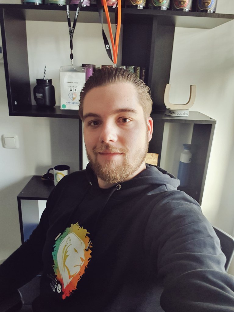 Corné Hoskam (@cornehoskam) on Twitter photo Too chilly for an #UmbracoTees day, so we're going for an #UmbracoHoodie day! 🦁 <a href="/DUUGNL/">Dutch Umbraco User Group</a> #umbraco Too chilly for an #UmbracoTees day, so we're going for an #UmbracoHoodie day! 🦁 <a href="/DUUGNL/">Dutch Umbraco User Group</a> #umbraco