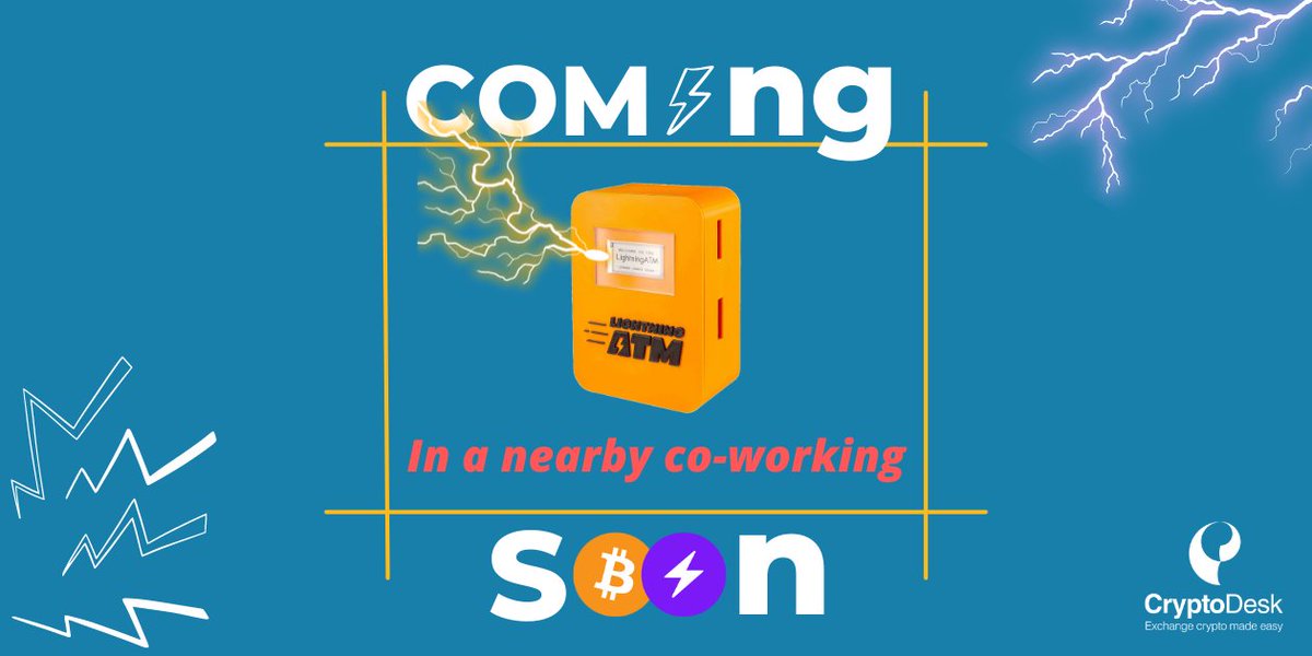 cryptodesk_to's tweet image. Съвсем скоро можете да очаквате интересни новини от наша страна! Stay Tuned! 
#crypto #cryptodesk #bitcooin #ETH #LBTC #lightning #network #blockchain #finance #cryptocurrency