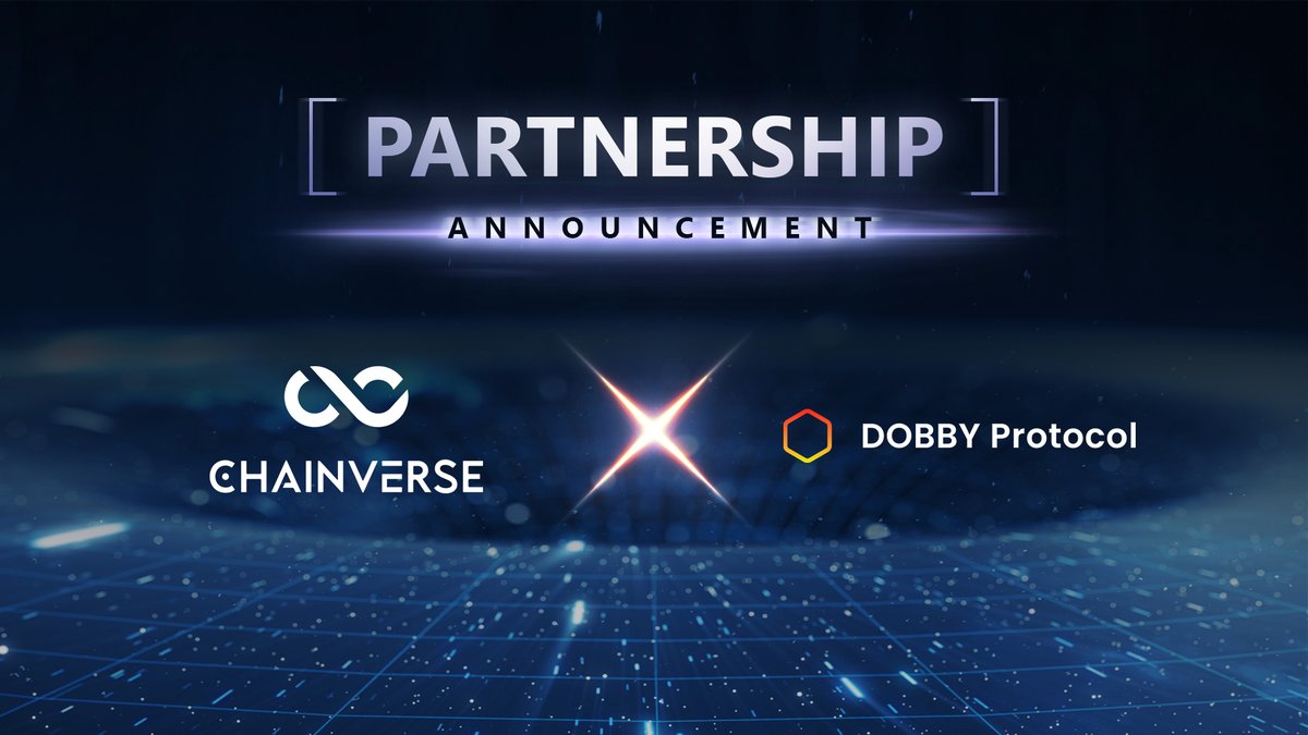 Chainverseorg's tweet image. 📣 ANNOUNCEMENT PARTNERSHIP: CHAINVERSE X DOBBY PROTOCOL 📣

👉 We are pleased to announce a new partnership with @DobbyProtocol . They are building a rental marketplace for Gamefi and Metaverse NFTs, opening new monetization ways for creators and making use of NFTs safer.