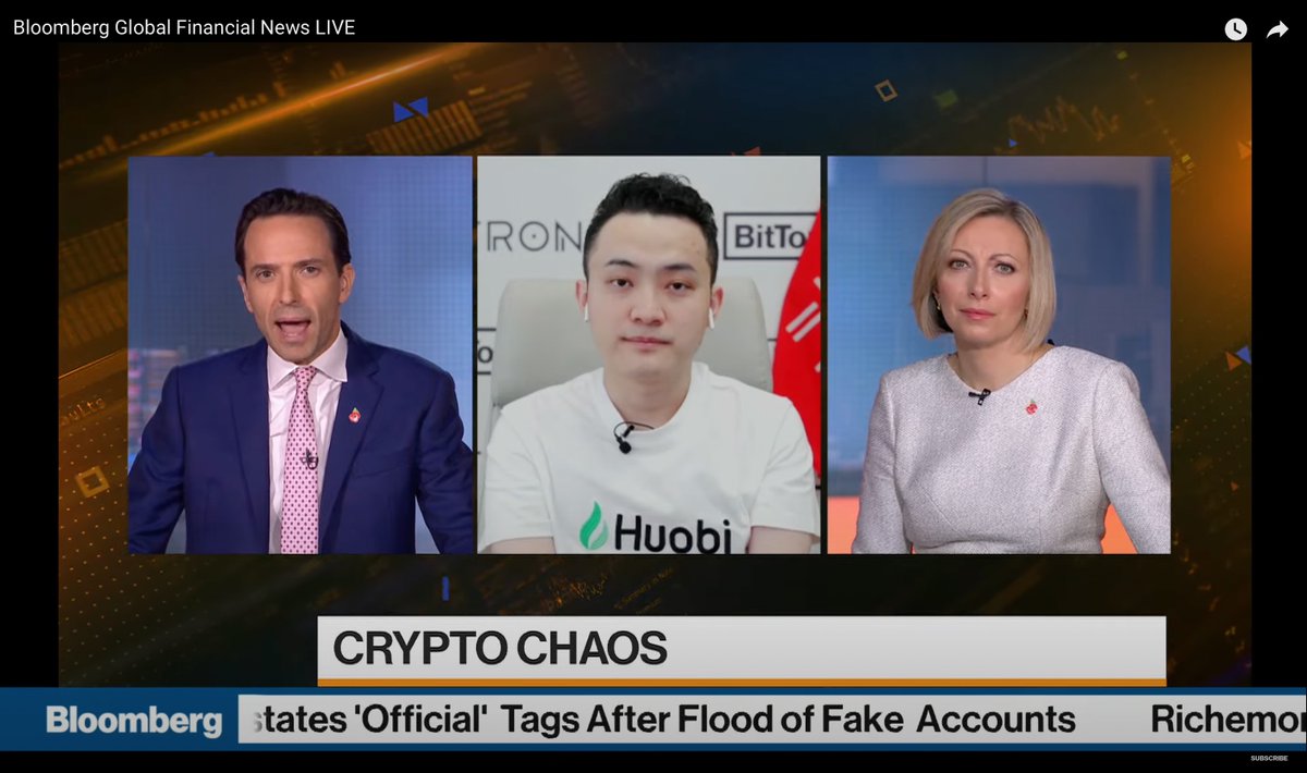 nansen_intern's tweet photo. Imagine His Excellency ended up acquiring FTX

Would be in interviews wearing a FTX cap, Huobi T-Shirt with Bittorent and Tron in the background

Collecting companies like Thanos and that glove https://t.co/hHZAbLD9SQ