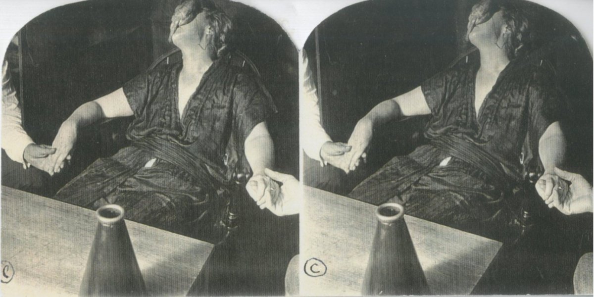 CourtauldRes's tweet image. 🎟️Still time to get tickets for Monday's:

⭐️Science in the Séance Room: Stereographs, Medical Men, and the Testing of ‘Margery’ Crandon’s Extraordinary Body, c. 1925⭐️

📅 14th Nov
⏲️5-6pm 
📍Vernon Square campus and online via Zoom
🎟️Booking essential 👉courtauld.ac.uk/whats-on/scien…