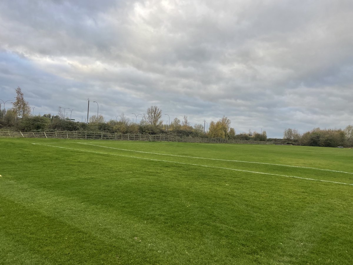 Delighted with the new reinforced gravel raft pitch at Northampton Saints this morn. Top job to Andy and team. Designed and project managed by Hayden Turfcare. Built by ⁦<a href="/pbcontracts/">P B Contracts</a>⁩.