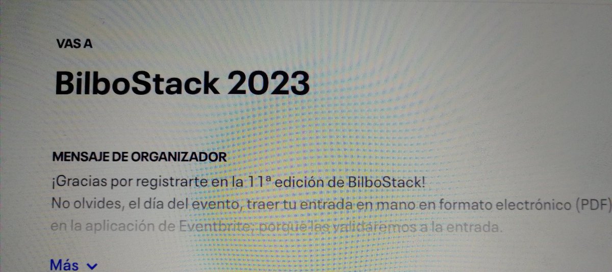 Yaimsc's tweet image. Vamos que la tenemos!! #BilboStack2023 @BilboStack
