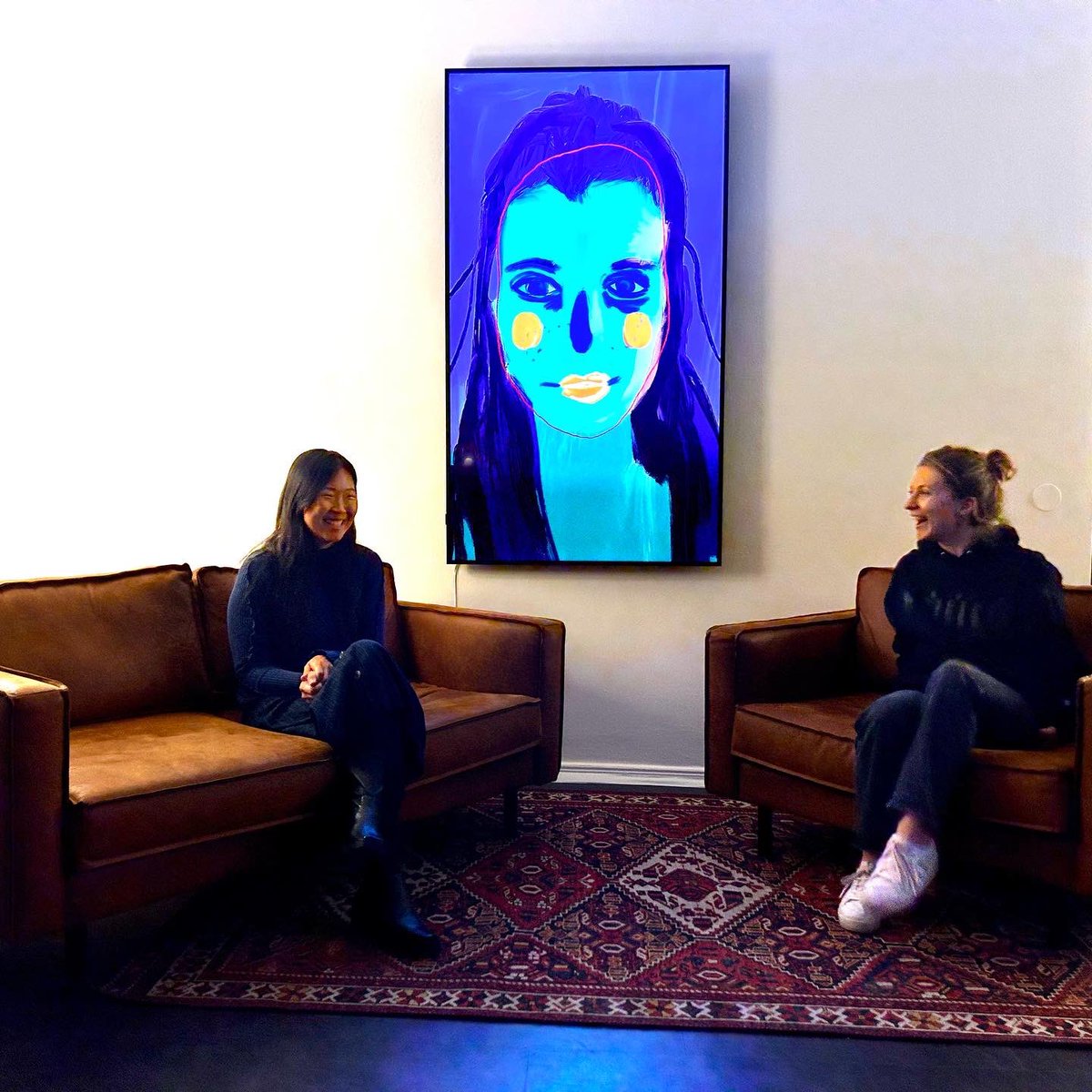 Wenhad the honor to exhibit our Visiblr #NFT art at <a href="/brtmoments/">Bright Moments</a> as part of a fireside chat about #BIPoC perspectives in #Web3 yesterday.