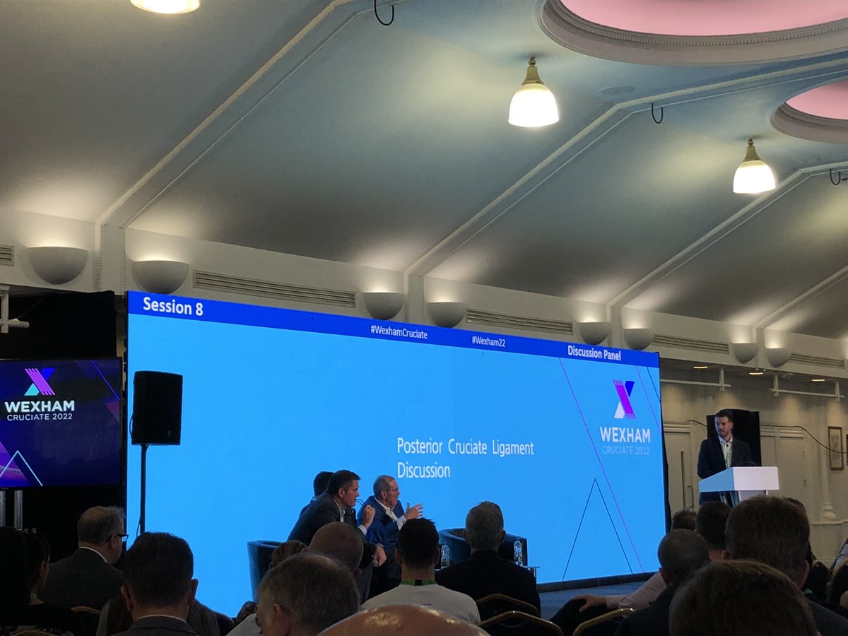 The debate regarding PCL management continues! 

#WexhamCruciate