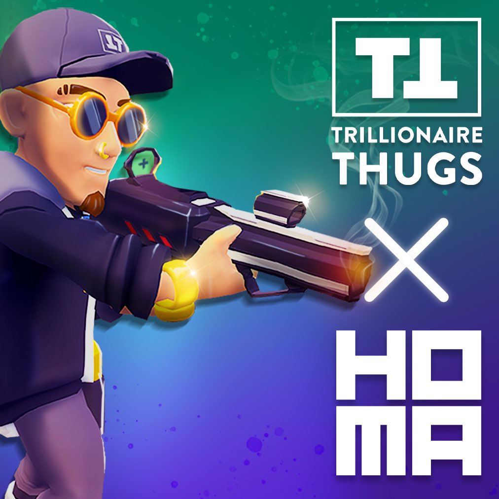 TThugsNFT's tweet image. Trillionaire Thugs in Official Partnership with Gaming  Publisher @HomaGames 🤝

1/6 🧵⬇️
#TThugsxHoma #NFT #web3gaming