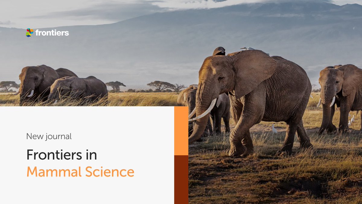 Pleased to join the editorial board of <a href="/FrontiersIn/">Frontiers</a> Mammal Science as Associate Editor. This new journal will help drive innovation in its field through high-quality research. Find out more: frontiersin.org/journals/mamma…