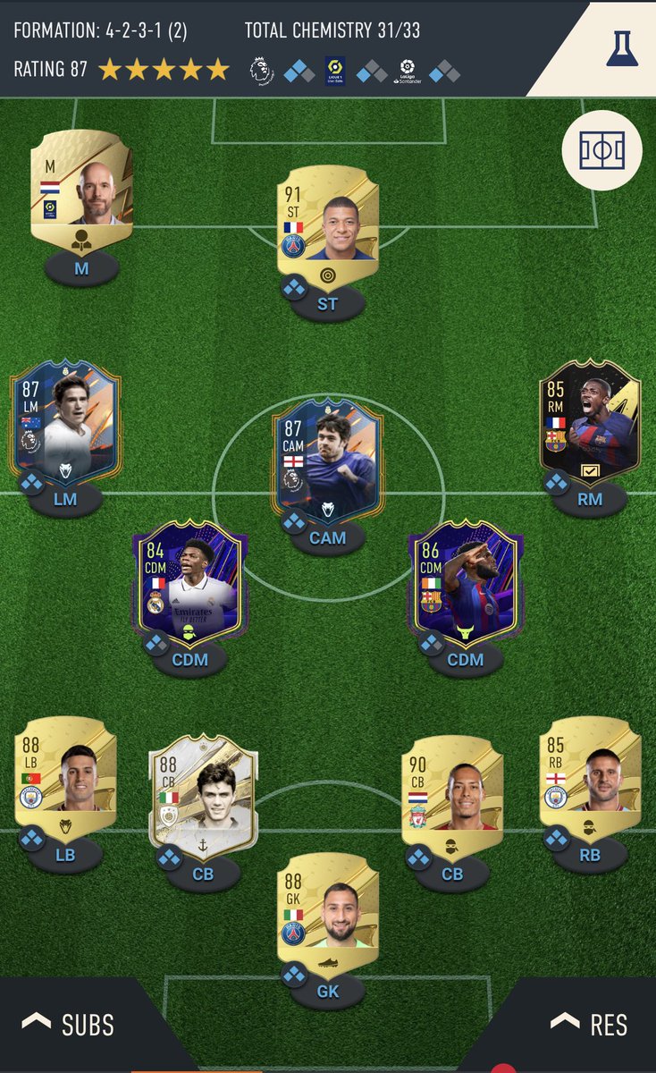 🤞 Good luck in FUT Champs!

👇 Show me the team you’re rocking!

#FIFA23 | #FUT