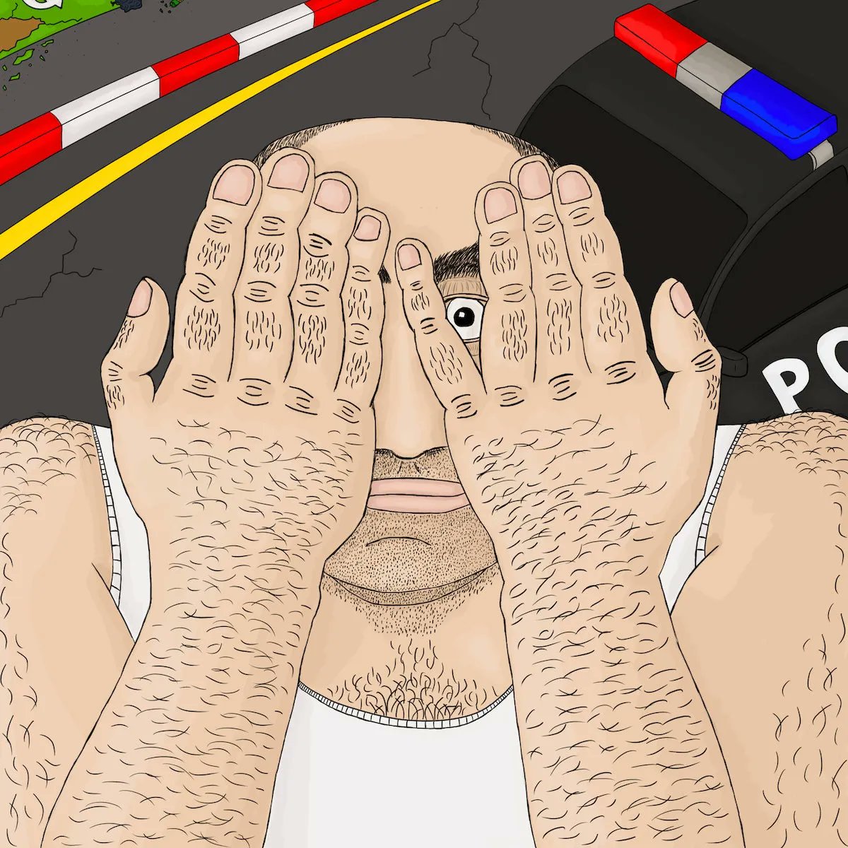 "Disgusting Suspect" by <a href="/ed_nft/">ed777.eth</a> 
What do you think about this #NFT ? 😂
foundation.app/@ed90/disguste…