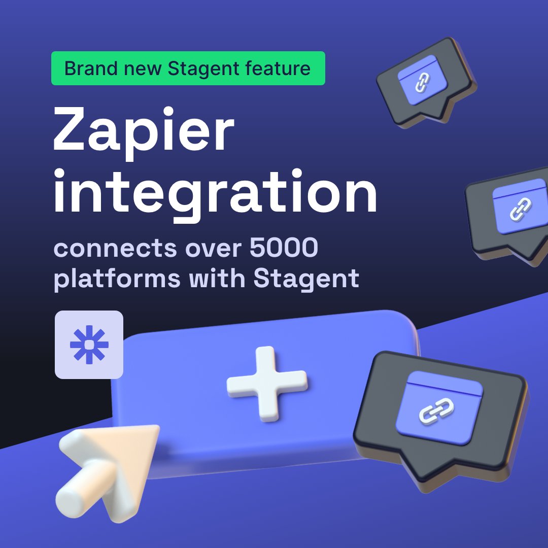 getstagent's tweet photo. Stagent can now connect with over 5.000 apps and seamlessly share information with our new @Zapier integration. โ Give it a try on ๐จ๐ง ๐๐ญ๐๐ ๐๐ง๐ญ.๐๐จ๐ฆโ
#stagent #bookingagency #software #newfeature https://t.co/T0incaqbFu