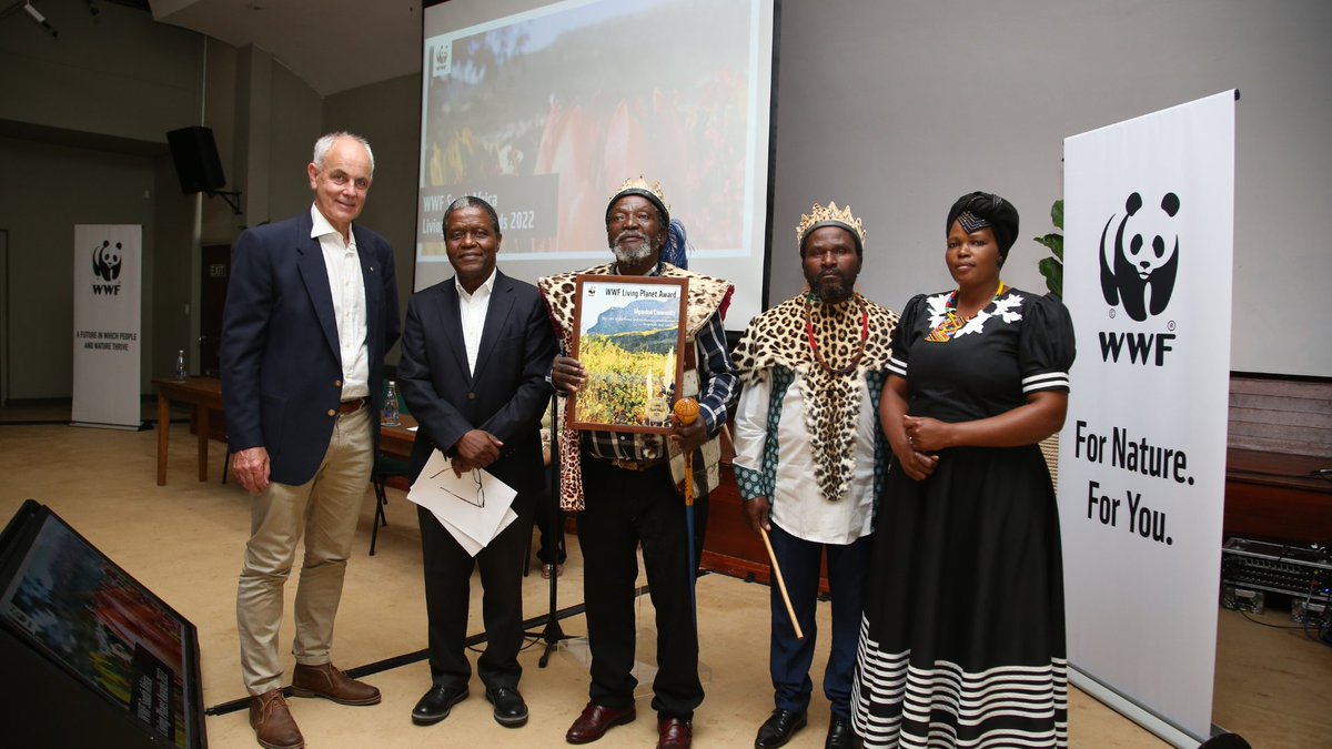 And the 2022 WWF #LivingPlanetAward goes to… 🥁

🏆The Mgundeni community for their pioneering role in community-led land stewardship