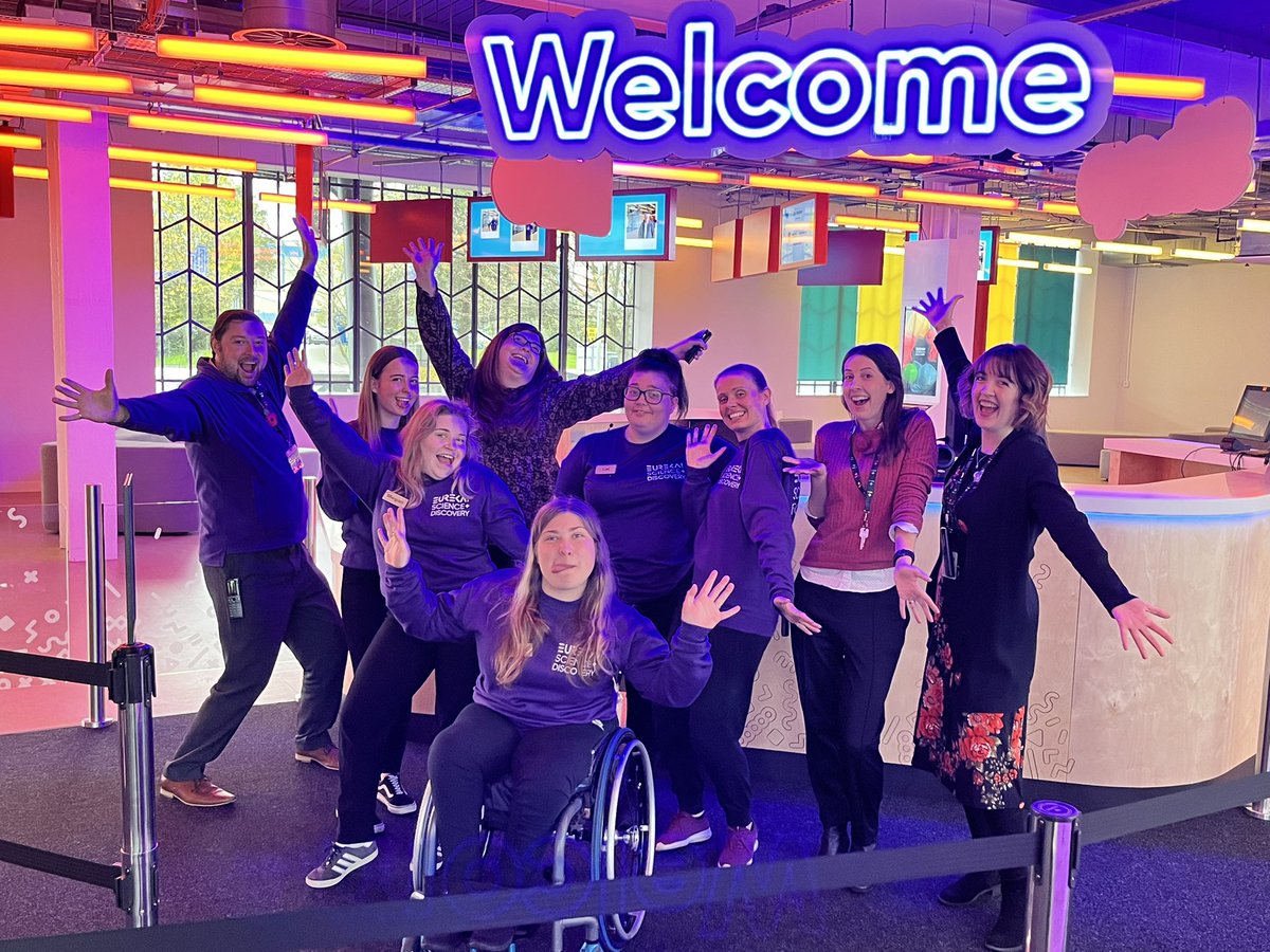 EurekaDiscover's tweet photo. WELCOME TO EUREKA! SCIENCE + DISCOVERY 🎉 

Our doors are officially open on our first day! We can’t wait to see you! https://t.co/8EUykkux0H