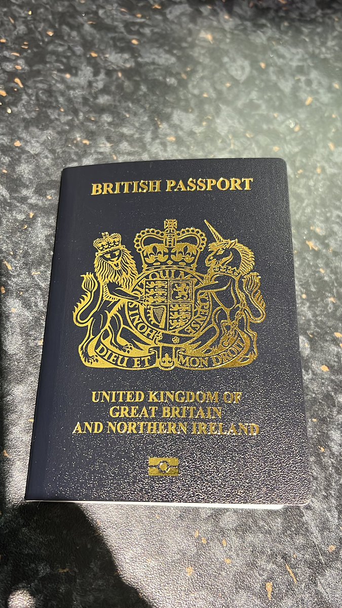 Just received this today. Can’t see me having to change it to a Scottish one before it runs out in 09 Nov 2032