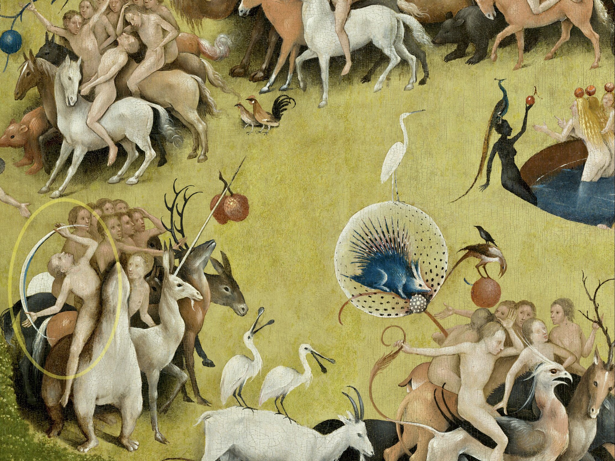 Боско картины. Hieronymus Bosch the Garden of earthly Delights.